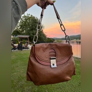 Vintage Y2K Marc Jacobs Daydreamer Shoulder Bag with Chain Strap Detail